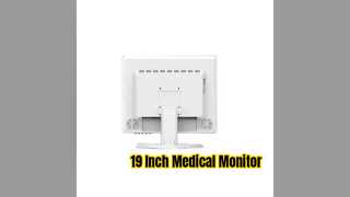Monitor medico da 19 pollici 1280x1024p supporto a parete bianco