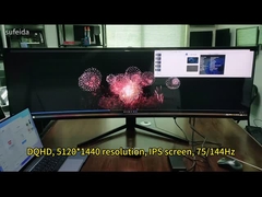 49 pollici 5K 75hz LCD LED Curved Monitor PC Computer Monitor di gioco