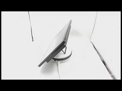 Video da 24 pollici su monitor a fotogramma aperto