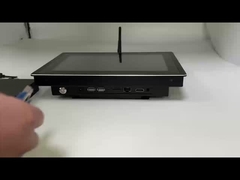 Cornice aperta 10,1 pollici Industrial touch screen Monitor a parete montato tutto in un PC