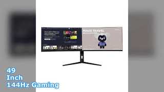 Monitor da gioco da 49 pollici Display immersivo 144Hz