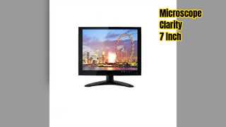 Display per microscopio BNC con monitor LED da 7 pollici
