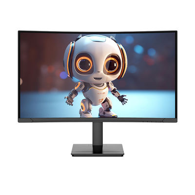 Monitor di gioco personalizzato 27 pollici Curved LED Monitor 75hz 2K Desktop Computer Display Monitor