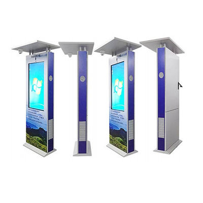 Display pubblicitario LCD interno a 50 pollici schermo interattivo stand pubblicitario digitale