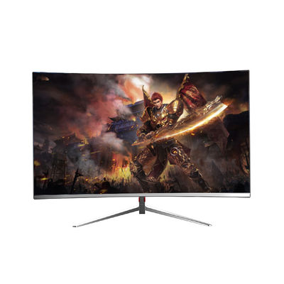 Dispositivi per videogiochi a LED bianchi 27 pollici Dispositivo curvo 165hz 1920 x 1080