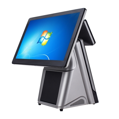 15.6 Inch i5 8+256GB POS cassa, Windows10 Capacitive touch screen POS Monitor Stampa termica integrata per ristorante