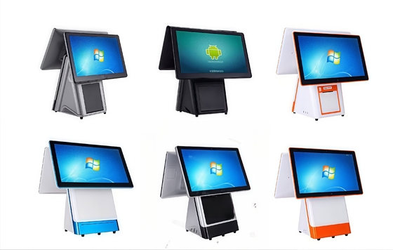 Monitor POS a doppio schermo da 15,6 pollici con risoluzione 1920x1080P